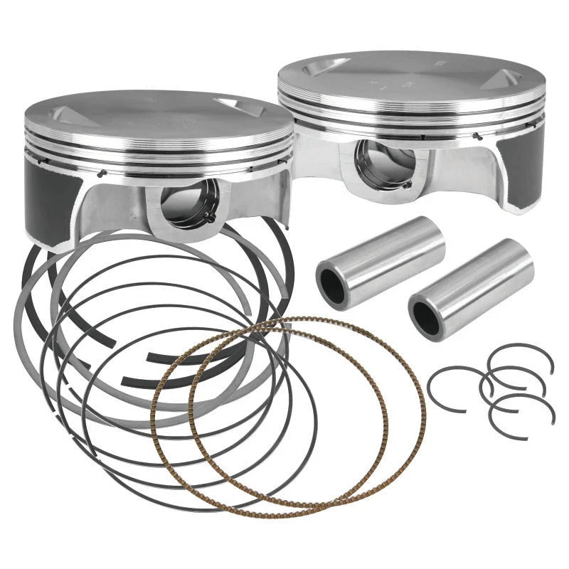 S&S Cycle 2007+ BT 4-1/8in FD Piston Set - .020in - Main Product View
