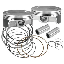Load image into Gallery viewer, S&amp;S Cycle 2007+ BT 4-1/8in FD Piston Set - .020in - Main Product View