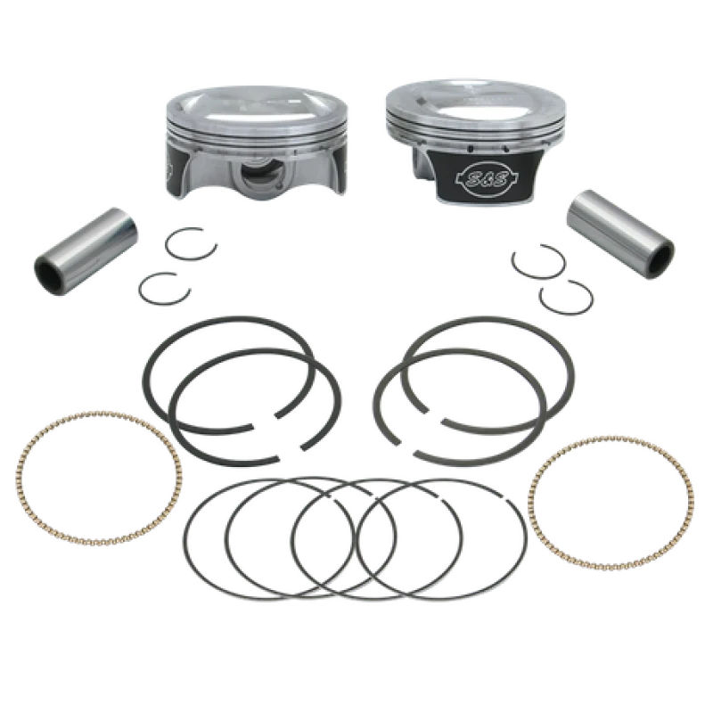 S&S Cycle 2017+ M8 Models 4.320in Bore Piston Ring Set - 2 Pack