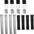 Load image into Gallery viewer, S&amp;S Cycle 2017+ M8 Models Pushrod Tubes - Gloss Black - Main Product View