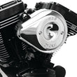 Load image into Gallery viewer, S&amp;S Cycle 2017+ M8 Models Stealth Air Cleaner Kit w/ Chrome Teardrop Cover - Main Product View
