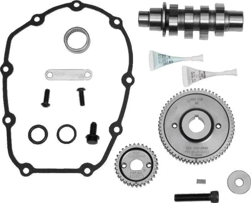 S&S Cycle 2017 M8 Touring 465G Gear Drive Camshaft Kit - Side View