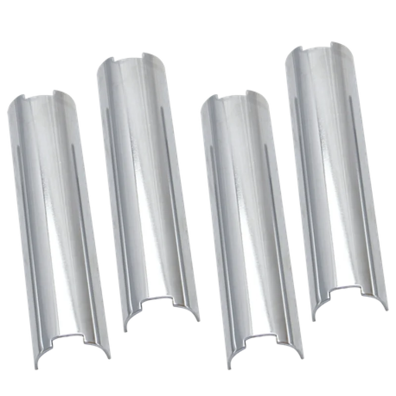 S&S Cycle 2.600in Pushrod Cover Keeper Set - Chrome - Side View