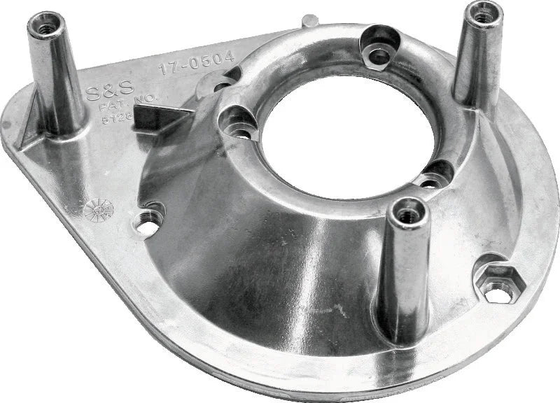 S&S Cycle 57-85 XL w/ Super E/G Carb Air Cleaner Backplate - Main Product View