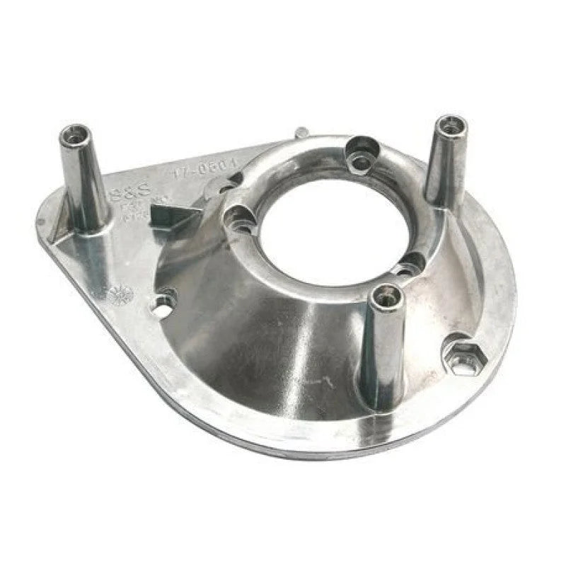 S&S Cycle 57-85 XL w/ Super E/G Carb Air Cleaner Backplate - Side View