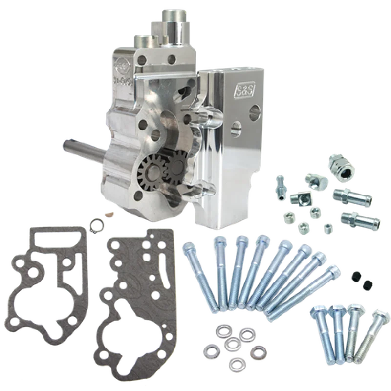 S&S Cycle 70-91 BT Billet Oil Pump Kit - Side View