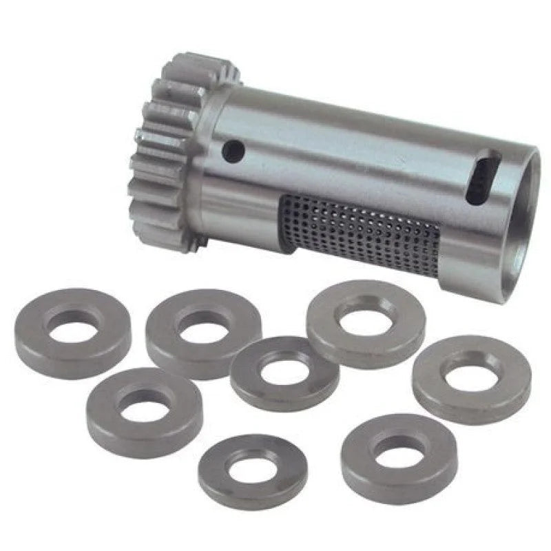 S&S Cycle 77-99 BT Breather Gear Kit - Side View