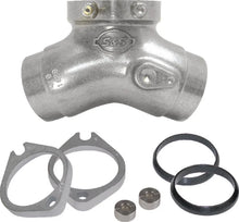 Load image into Gallery viewer, S&amp;S Cycle 84-99 BT 1-7/8in 410 Manifold Conversion Kit - Side View