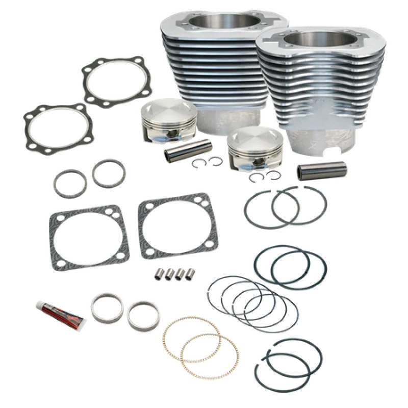 S&S Cycle 84-99 BT 84-99 BT 4 1/8in Bore Cylinder Kit For S&S V111 Engine - Natural