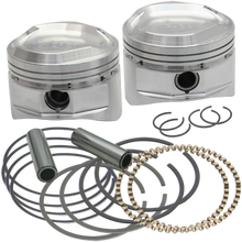 Load image into Gallery viewer, S&amp;S Cycle 84-99 BT HSF 3-5/8in Piston Set - .010in - Side View