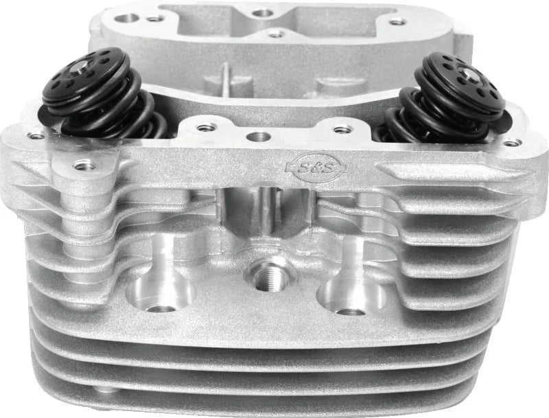 S&S Cycle 84-99 BT Performance Replacement Low Compression 82cc Cylinder Heads - Natural - Main Product View