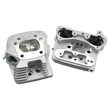 Load image into Gallery viewer, S&amp;S Cycle 84-99 BT Performance Replacement Low Compression 82cc Cylinder Heads - Natural - Side View