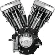 Load image into Gallery viewer, S&amp;S Cycle 84-99 BT V111 Long Block Engine - Wrinkle Black - Main Product View