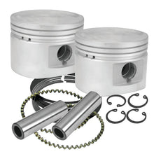 Load image into Gallery viewer, S&amp;S Cycle 84-99 BT w/ Stock Heads .020in 80in Cast Flat-Topped Replacement Piston Kit - Main Product View