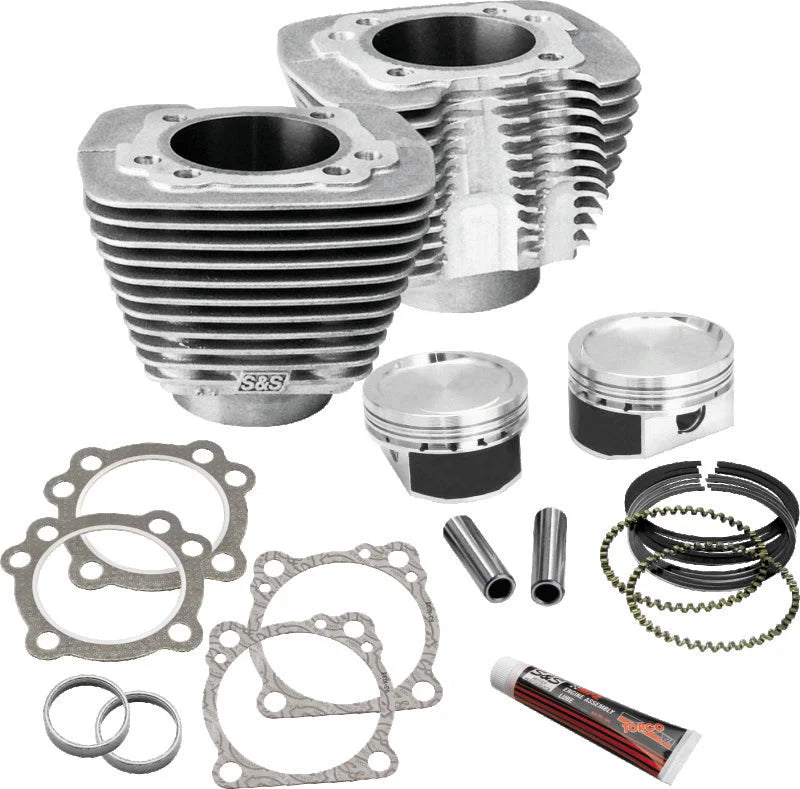S&S Cycle 86-19 Sportster Models 883 to 1200cc Conversion Kit - Silver - Main Product View