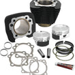 Load image into Gallery viewer, S&amp;S Cycle 86-19 Sportster Models 883 to 1200cc Conversion Kit - Wrinkle Black - Main Product View