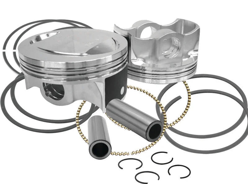 S&S Cycle 99-06 BT 3.927in Standard Bore 97in Big Bore Forged Piston Set - Main Product View