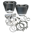 Load image into Gallery viewer, S&amp;S Cycle 99-06 BT 97in Big Bore Cylinder Kit - Wrinkle Black - Side View