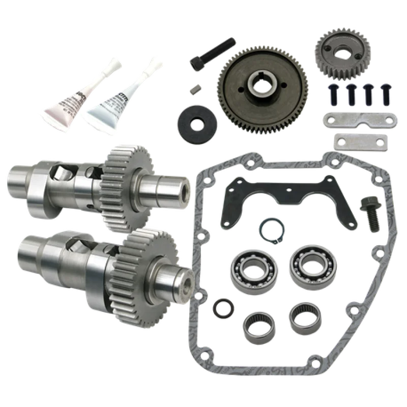 S&S Cycle 99-06 BT Easy Start 570GE Gear Drive Camshaft Kit - Side View