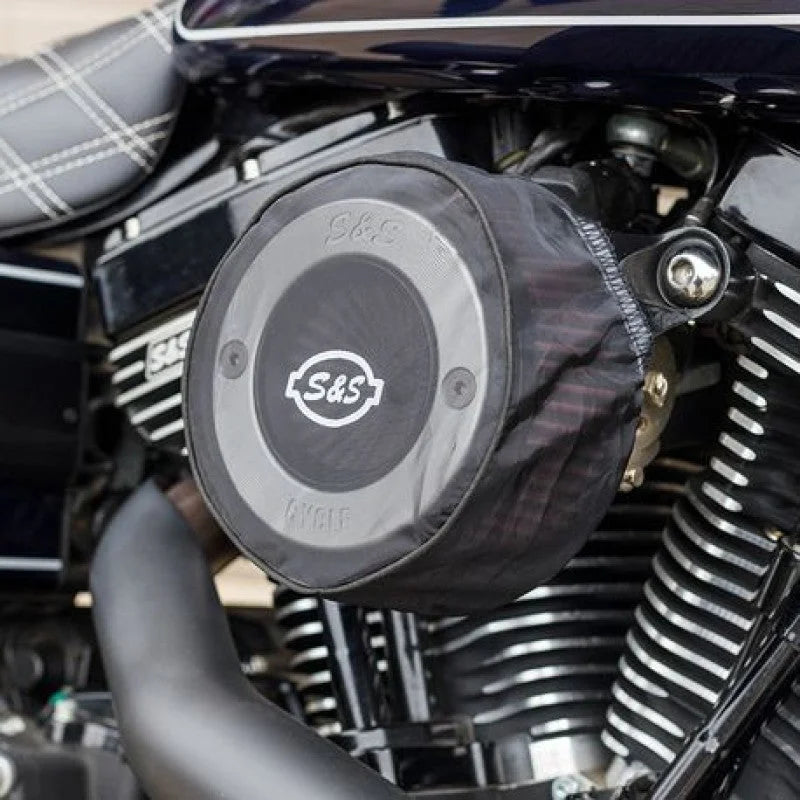 S&S Cycle Air Stinger Round Pre-Filter - Side View