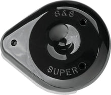 Load image into Gallery viewer, S&amp;S Cycle Replacement Classic Teardrop Cover - Gloss Black - Main Product View