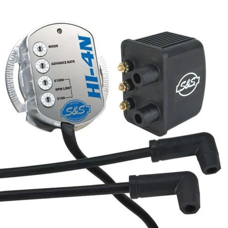 S&S Cycle Single Fire HI-4N Ignition Kit - Side View
