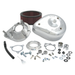 Load image into Gallery viewer, S&amp;S Cycle Stock-Bore Throttle By Wire Models Teardrop Air Cleaner Kit - Chrome fits 2008-2017 Harley-Davidson Tri-glide / CVO