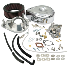 Load image into Gallery viewer, S&amp;S Cycle Super E Carburetor Kit w/o Manifold &amp; Mounting Hardware fits 1984-1992 Harley-Davidson FLHS / FLST / FLSTC / FLS...