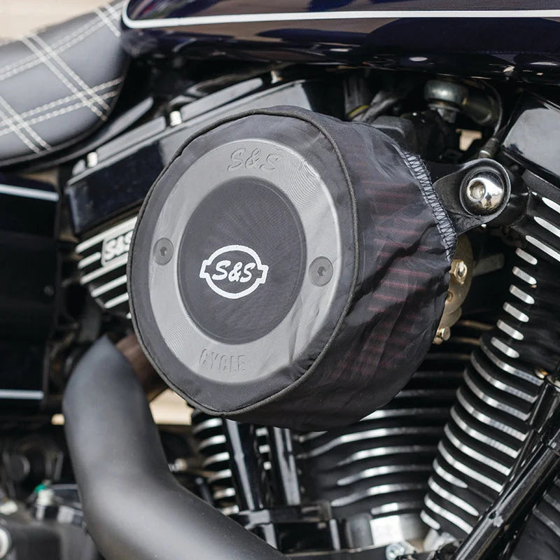 S&S Cycle Teardrop Air Stinger Pre-Filter Air Cleaner Cover Filter - Main Product View