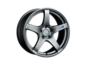 SSR GTV01 18x8.5 5x114.3 40mm Offset Flat Black Wheel 05-07 STI / 11+ tC - Main Product View