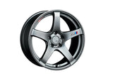 SSR GTV01 18x8.5 5x114.3 40mm Offset Flat Black Wheel 05-07 STI / 11+ tC