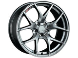 SSR GTV03 18x8.5 5x114.3 40mm Offset Flat Black Wheel 05-07 STI / 11+ tC