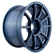 Load image into Gallery viewer, SSR GTX01 18x9.5 5x114.3 22mm Offset Blue Gunmetal Wheel (Min Qty. of 40 S/O, No Cancellations) - Side View