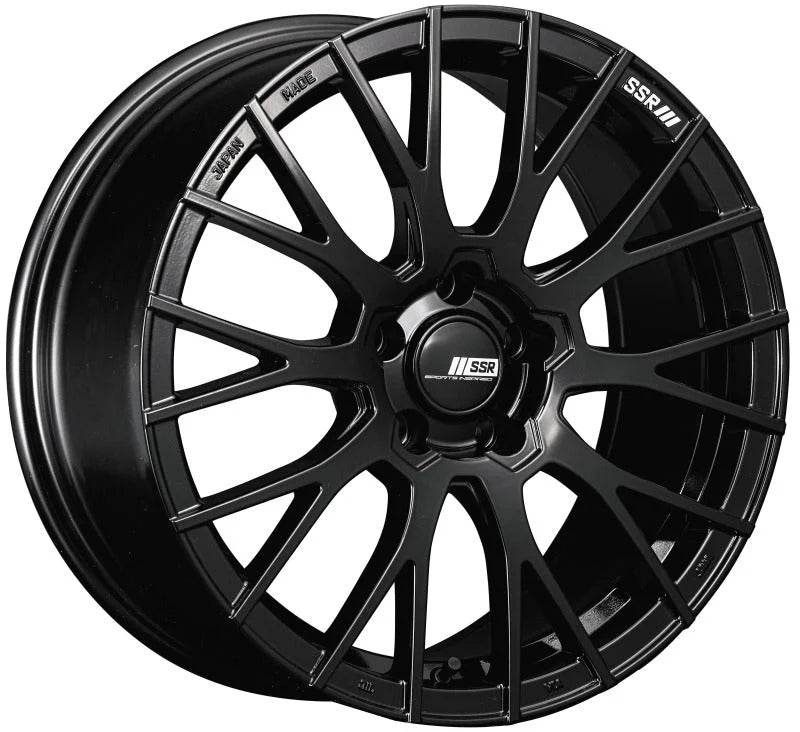 SSR Reiner M10 Monoblock 19x8.5 +44 5/114.3 - Gloss Black Wheel - Side View
