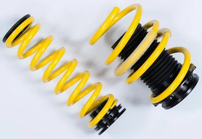 ST 12-18 Audi A6/A7 (C7/4G)/09-16 A4/S4 (B8) 2WD/4WD Adjustable Lowering Springs - Side View