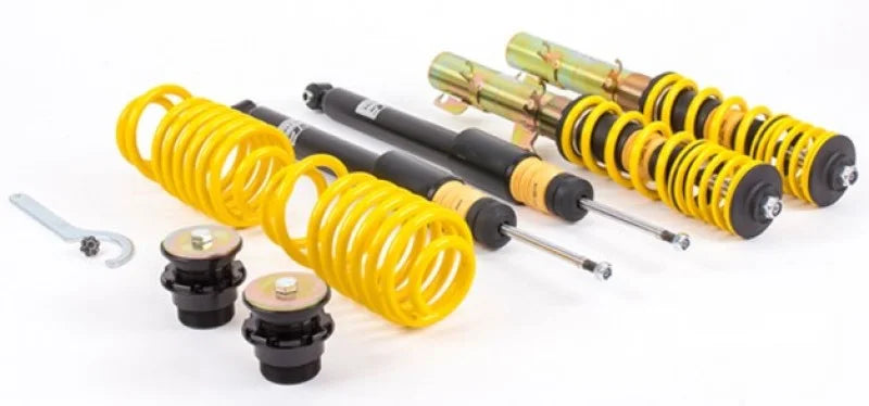 ST 2015+ Volkswagen Golf VII Sportwagon 1.8T XA Height Adjustable Coilovers - Back View