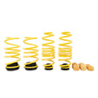 Load image into Gallery viewer, ST Adjustable Lowering Springs 18+ Volkswagen Tiguan (MQB) 2WD/4WD / 19+ Audi Q3 Quattro (F3) - Side View