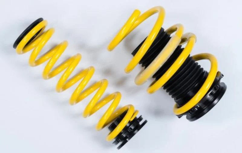 ST Adjustable Lowering Springs Audi 2016+ TTS / 2018+ TT RS Coupe 4WD (w/ Magnetic Ride) - Back View