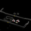Load image into Gallery viewer, ST Anti-Swaybar Set Toyota MR-2 - Side View