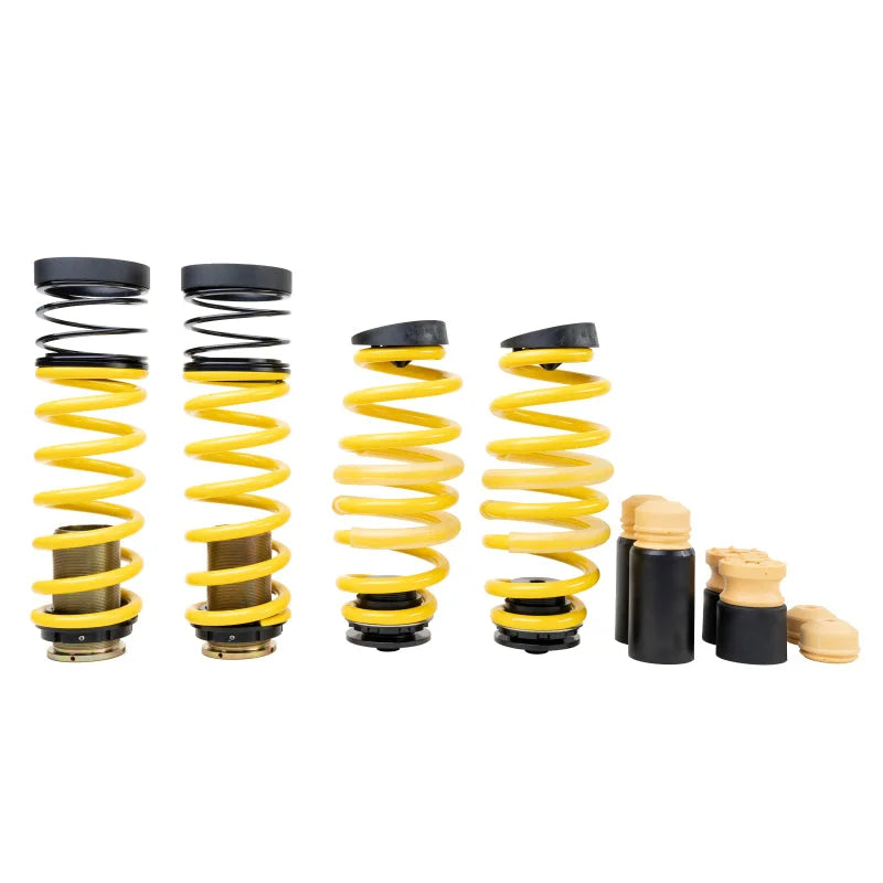 ST Audi A4 (B9) Sedan 2WD Adjustable Lowering Springs - Main Product View
