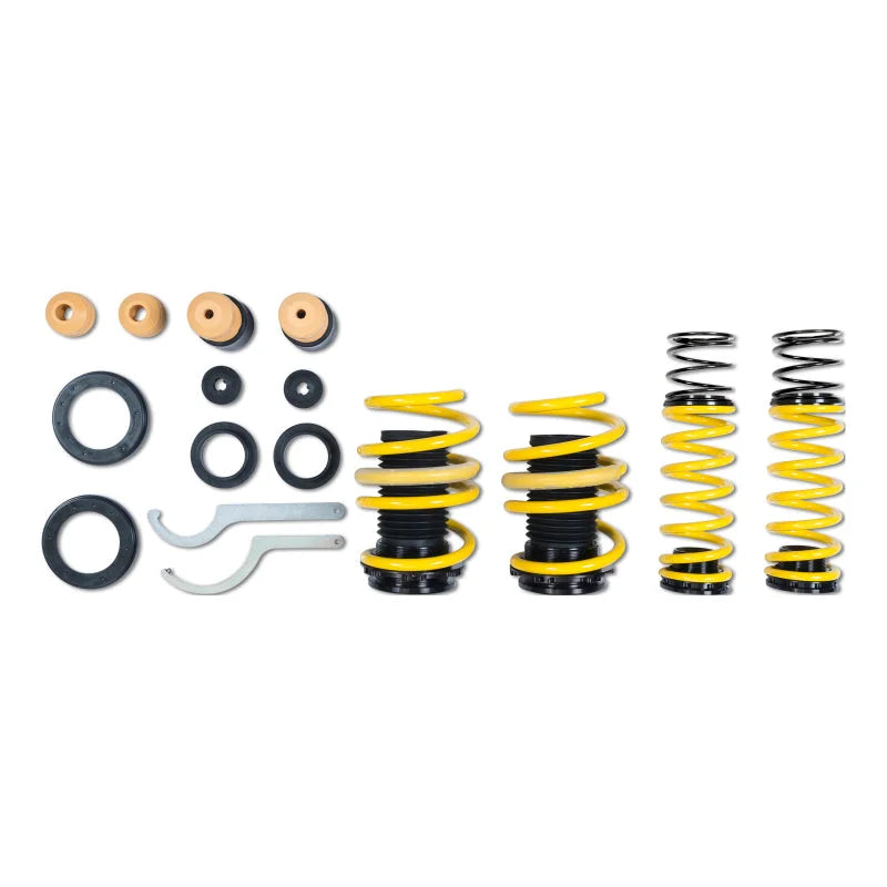 ST Audi TTS / TT / RS (8S / MQB) Coupe 4WD Adjustable Lowering Springs - Side View