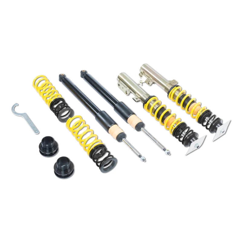 ST Suspensions 15-20 Honda Fit GK5 1.5L 4cyl X-Height Adjustable Coilover Kit - Side View