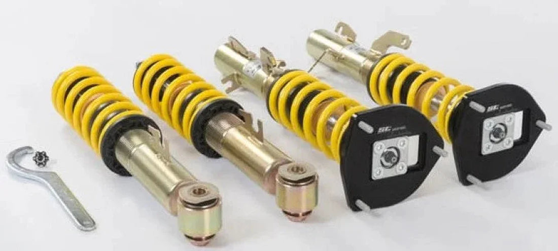 ST XTA-Height Adjustable Coilovers 00-06 Audi TT Quattro (8N) 3.2L V6 - Installation View