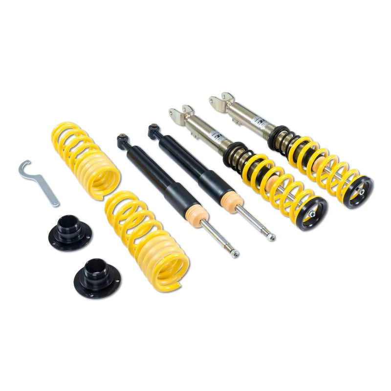 ST X Adjustable Coilovers Mercedes Benz C-Class (W205) 15+ Sedan / 17+ Coupe w/o Electronic Dampers - Side View