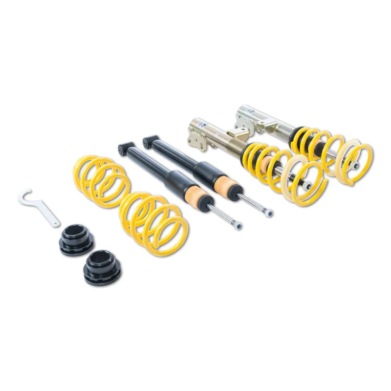 ST X-Height Adjustable Coilovers 2014+ Mercedes-Benz CLA 250 (2WD Only) 2.0T - Back View