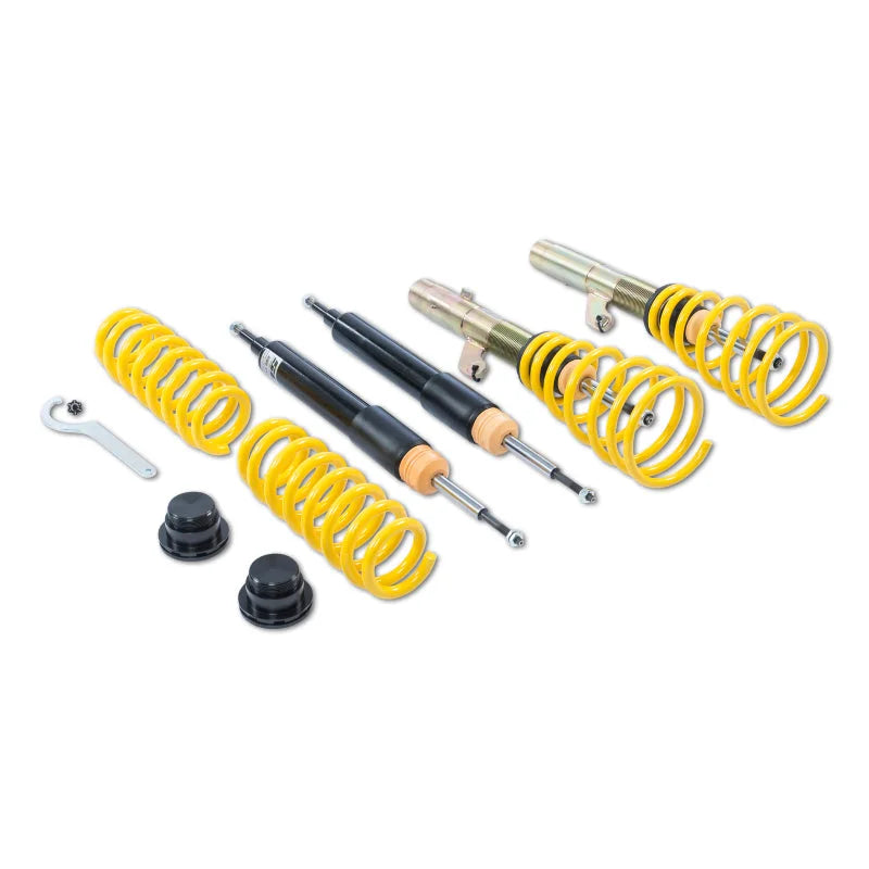 ST XA Height & Rebound Adjustable Coilovers 07-13 BMW 3-Series E92 Coupe 2WD - Back View