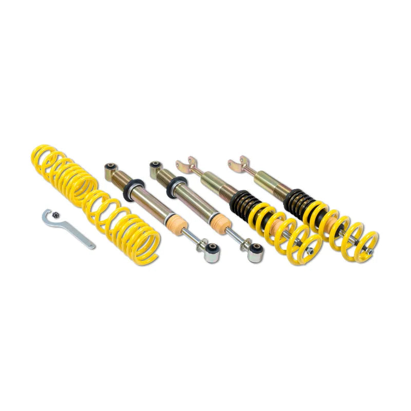 ST XA-Height/Rebound Adjustable Coilovers 96-01 Audi A4 (8D/B5) Quattro Sedan/Wagon 1.8T - Side View