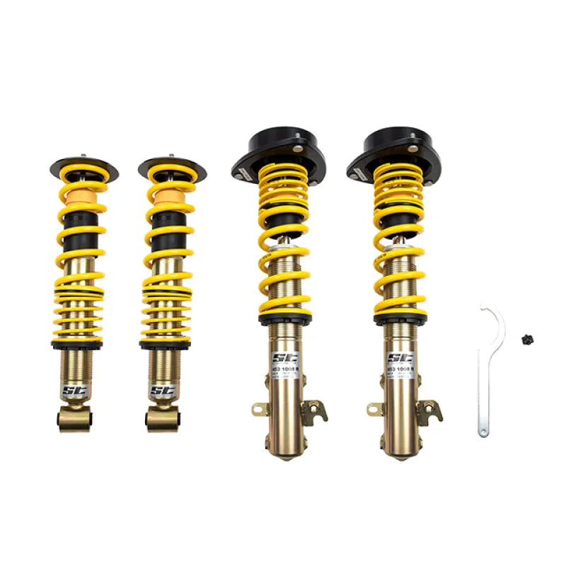ST XTA Adjustable Coilovers 15-17 Subaru WRX / STI - Back View