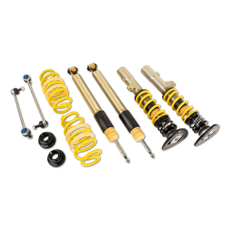 ST XTA-Plus 3 Adjustable Coilovers 15-19 VW Golf VII R 2.0T - Side View