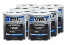 Load image into Gallery viewer, STEEL-IT Black Polyurethane Case 6 x 1 Quart CASE1012Q